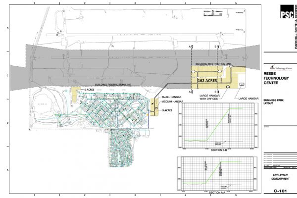 L6 Airfield Layout Site Development with Acreage 10 09 2013